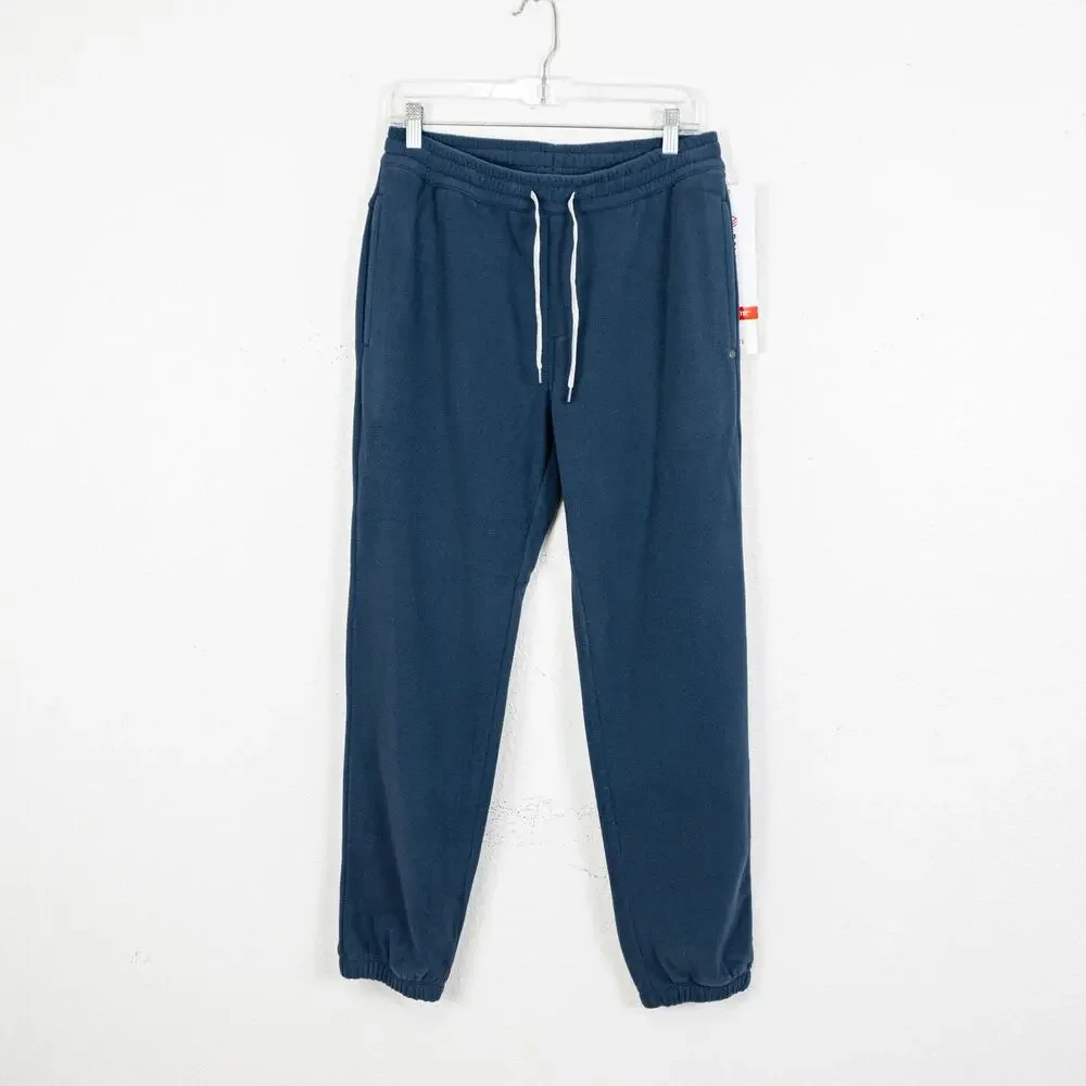 Vuori Men's Aspen Sweatpant in Ocean Blue Microfleece size Small NWT